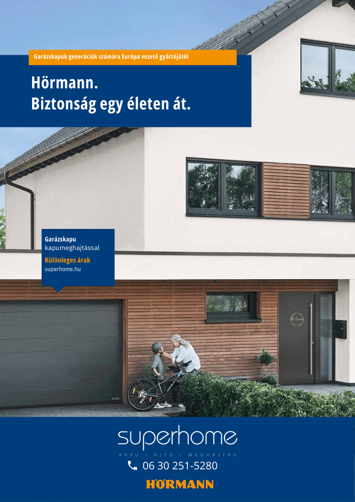 Hörmann aRenoMatic szekcionált garázskapuk – termékkatalógus előnézet (A4, PDF)