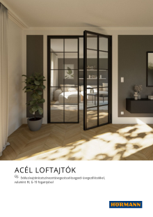 Hormann Loft acélajtók – katalógus előnézet (PDF)