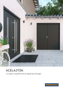 Hörmann acélajtók - ZK, OIT, KSi, ThermoFS – katalógus előnézet (PDF)