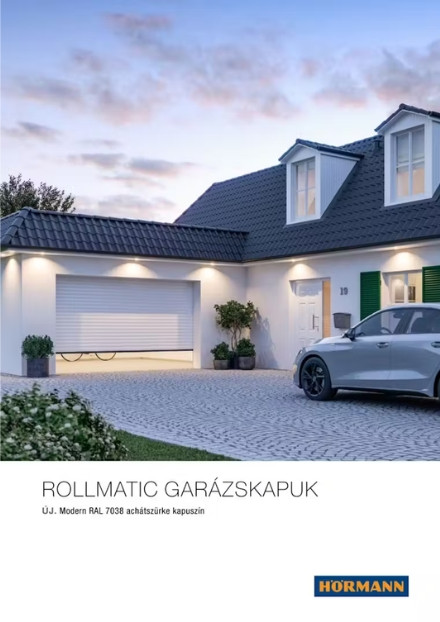 Hörmann RollMatic redőnykapuk – katalógus (PDF)