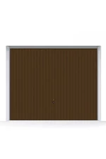 2375 x 2125 mm Hörmann Pearl billenő garázskapu | 902 motívum | Pearlgrain felület | RAL8028 szín