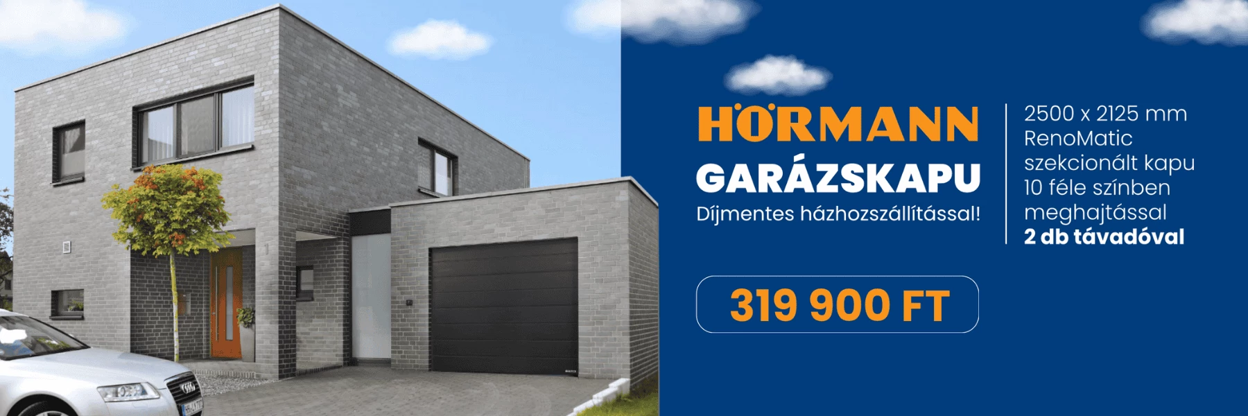 Hörmann garázskapu akció