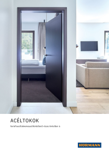 Hörmann acéltok – termékkatalógus előnézet (A4, PDF)