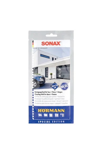 SONAX - Hörmann tisztítókendő kapukhoz, ajtókhoz és ipari kapurendszerekhez