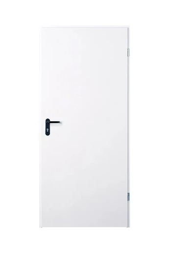 750 x 2125 mm Hörmann ZK acél beltéri ajtó | RAL9016 fehér színben | acél saroktokkal kőműves falhoz | DIN jobbos