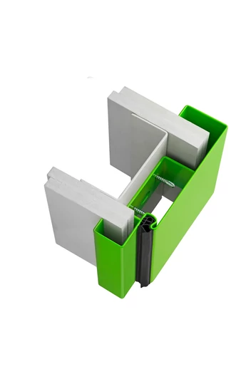 1125 x 2125 mm Hörmann 1-részes, falcolt acél befoglalótok beltéri ajtólaphoz | MW100 szerelt GK falhoz | RAL7035 alapozott | balos/jobbos | 21120 jelű profil