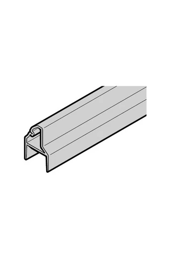 Hörmann NF96 lamellamagasságcsökkentő profil NF96 feketére eloxált 6100 mm