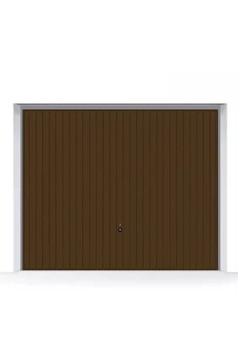 2375 x 2000 mm Hörmann Pearl billenő garázskapu | 902 motívum | Pearlgrain felület | RAL8028 szín