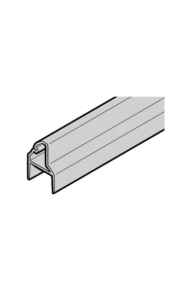 Hörmann NF96 lamellamagasságcsökkentő profil NF96 feketére eloxált 6100 mm