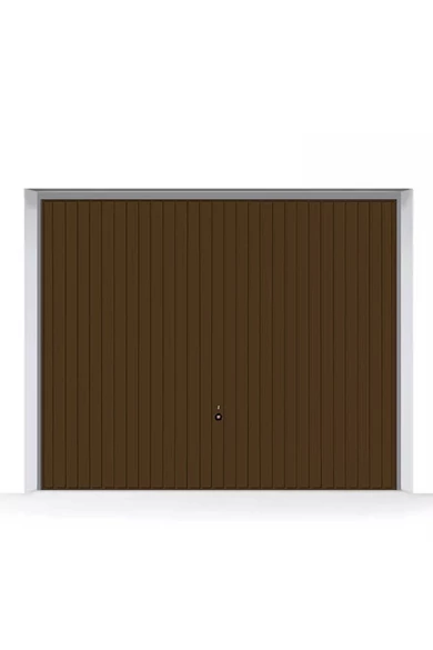 2375 x 2125 mm Hörmann Pearl billenő garázskapu | 902 motívum | Pearlgrain felület | RAL8028 szín