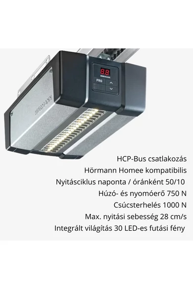 3000x3000 mm Hörmann RenoMatic szekcionált garázskapu, M-bordás Planar ...