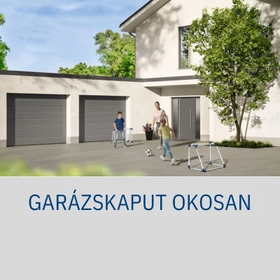 Garázskaput okosan